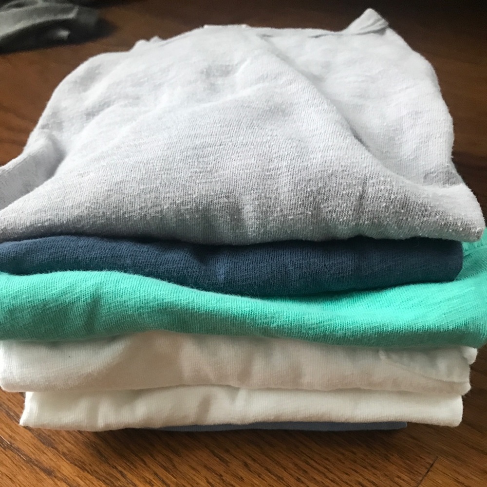 j crew crewcuts Lot Of 6 Shirts Biys Size 6-7